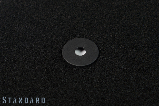 Коврики текстильные "Стандарт" для Skoda Superb III (лифтбек / 3V3) 2015 - 2019, черные, 2шт.