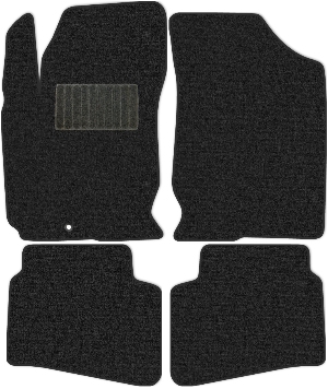 Коврики "Классик" в салон Hyundai i30 I (хэтчбек 5 дв / FD) 2010 - 2011, темно-серые 4шт.