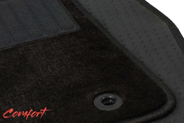 Коврики текстильные "Комфорт" для BMW X6 I (suv / E71) 2012 - 2014, черные, 5шт.