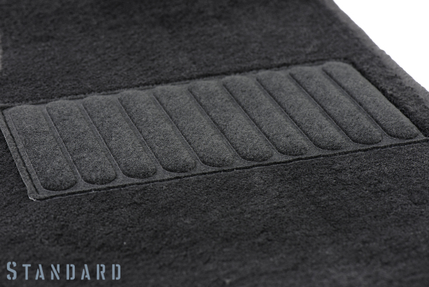 Коврики текстильные "Стандарт" для Land Rover Discovery Sport I (suv / L550) 2019 - Н.В., черные, 2шт.