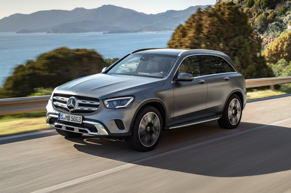 Коврики текстильные "Стандарт" для Mercedes-Benz GLC (suv, гибрид / X253) 2019 - Н.В., черные, 1шт.