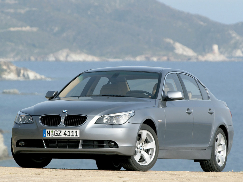 Коврики текстильные "Комфорт" для BMW 5-Series (седан / E60) 2003 - 2007, темно-серые, 4шт.