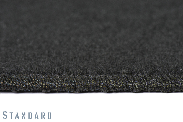 Коврики текстильные "Стандарт" для Toyota Camry (седан / XV55) 2014 - 2017, черные, 2шт.