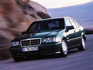 Коврики текстильные для Mercedes-Benz C-Class I (седан / W202) 1994 - 2000
